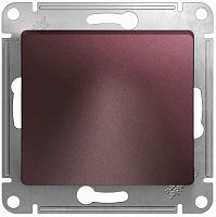 Вывод кабеля без рамки Systeme Electric Glossa баклажан картинка